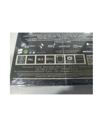 La Caza The Fall Primera Temporada 1 Completa DVD Espa?ol Ingles Nueva - 3T