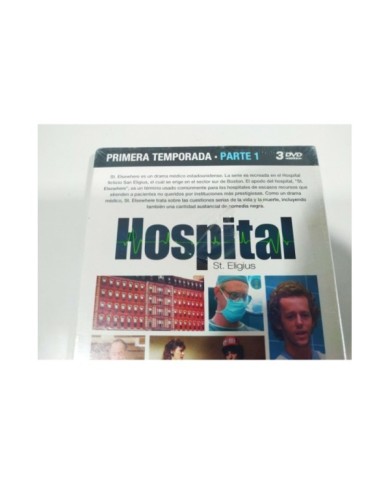 Hospital St Eligius Primera Temporada Parte 1 - DVD Espa?ol Ingles Nueva 3T
