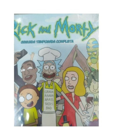 Rick And Morty Segunda Temporada 2 Completa - DVD Espa?ol Ingles Nueva - 3T