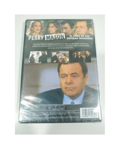 Perry Mason Caso de las Esposas Malvadas Serie TV - DVD Espa?ol Ingles Nueva 3T Perry Mason Caso de las Esposas Malvadas Serie TV - DVD Espa?ol Ingles Nueva 3T