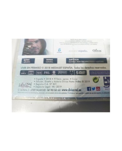 Vivir Sin Permiso Primera Temporada 1 Completa - DVD Espa?ol Nueva - 3T