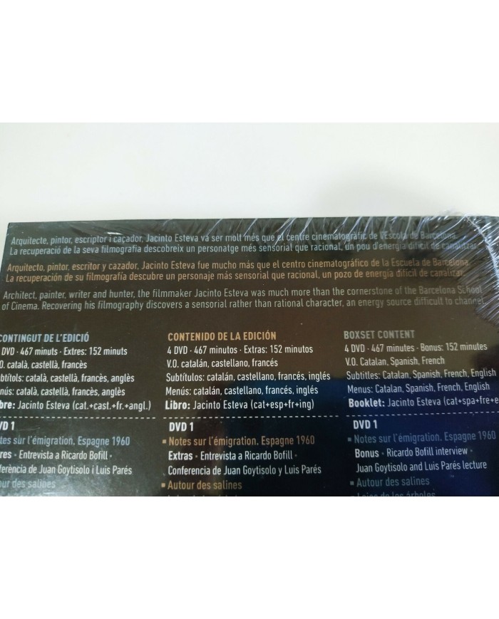 Jacinto Esteva Edicion Especial - 4 x DVD + Libro Nuevo - 3T