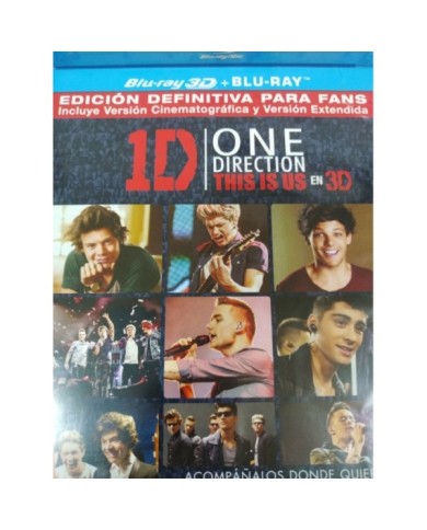 One Direction 1D This Is Us - Blu-Ray + 3D - 3T