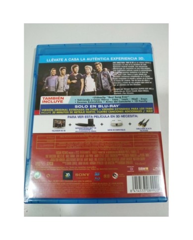 One Direction 1D This Is Us - Blu-Ray + 3D - 3T