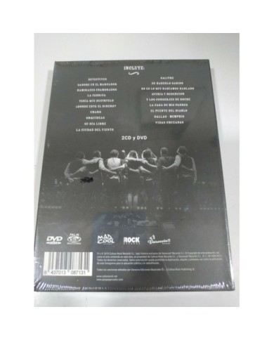 Quique Gonzalez & Los Detectives en Vivo Radio Station 2 x CD + DVD Nueva - 3T