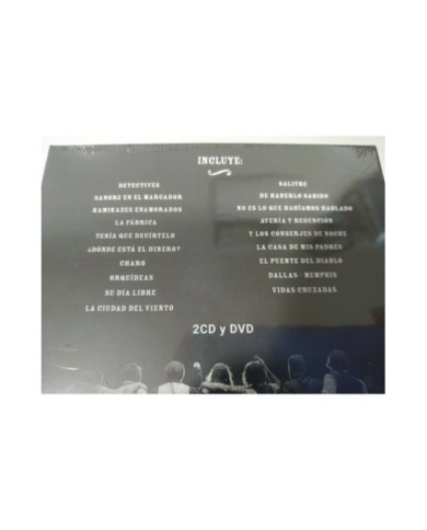 Quique Gonzalez & Los Detectives en Vivo Radio Station 2 x CD + DVD Nueva - 3T