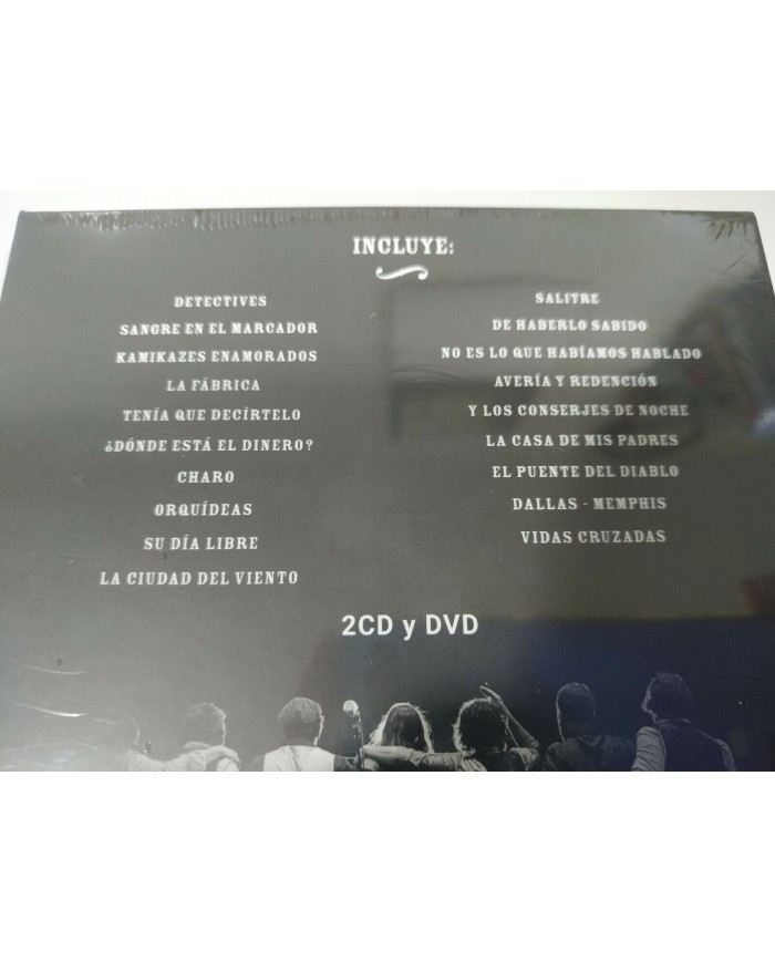 Quique Gonzalez & Los Detectives en Vivo Radio Station 2 x CD + DVD Nueva - 3T