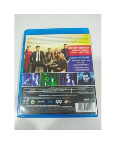 Powers Primera Temporada 1 Completa - 3 x Blu-Ray Espa?ol Ingles Aleman - 3T