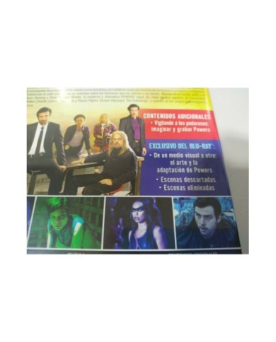 Powers Primera Temporada 1 Completa - 3 x Blu-Ray Espa?ol Ingles Aleman - 3T