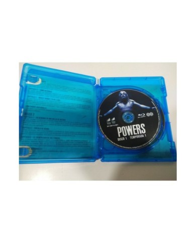 Powers Primera Temporada 1 Completa - 3 x Blu-Ray Espa?ol Ingles Aleman - 3T
