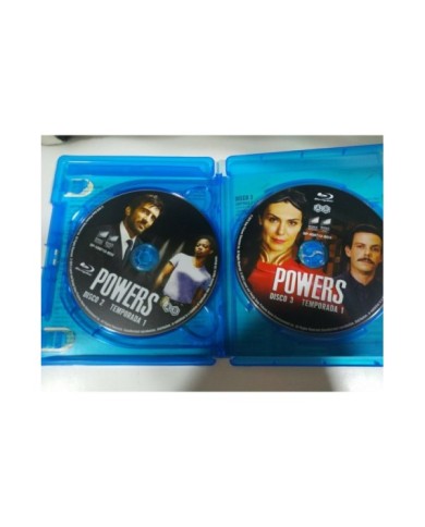 Powers Primera Temporada 1 Completa - 3 x Blu-Ray Espa?ol Ingles Aleman - 3T