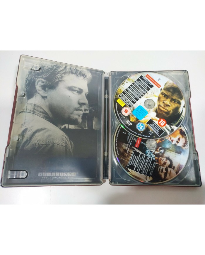 Diamantes de Sangre Leonardo DiCaprio Steelbook DVD + Extras Espa?ol Ingles 3T