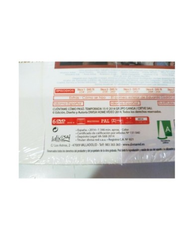 Cuentame Como Paso Temporada 15 Completa - 6 x DVD Nueva - 3T