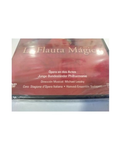 Mozart La Flauta Magica Michael Lessky Junge Bundeslander - DVD Nueva 2T