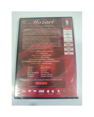 Mozart La Flauta Magica Michael Lessky Junge Bundeslander - DVD Nueva 2T