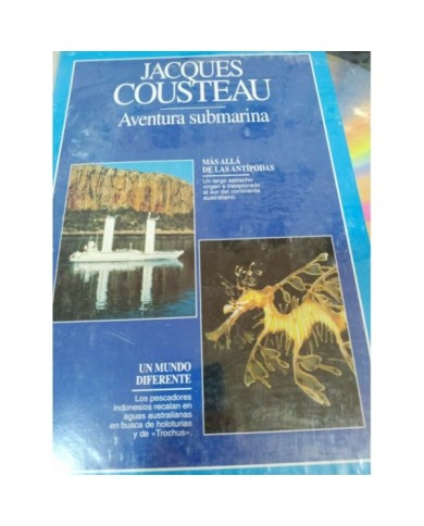 Jacques Cousteau Mas alla de las Antipodas Aventura Submarina - LASERDISC LD 2T Jacques Cousteau Mas alla de las Antipodas Aventura Submarina - LASERDISC LD 2T