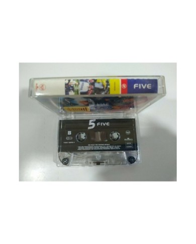 Five 5 RCA Firmado a mano por los miembros del grupo - Cinta Tape Cassette - 3T Five 5 RCA Firmado a mano por los miembros del grupo - Cinta Tape Cassette - 3T