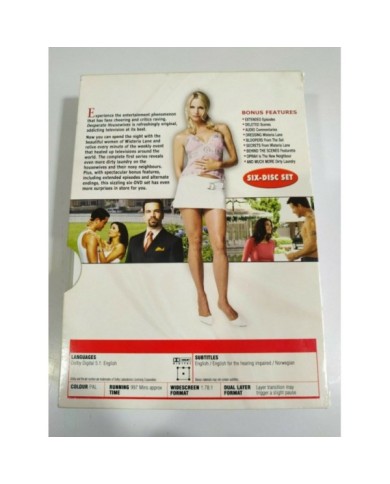 Desperate Housewives The Complete First 1 Series - 6 x DVD Ingles - 3T Desperate Housewives The Complete First 1 Series - 6 x DVD Ingles - 3T