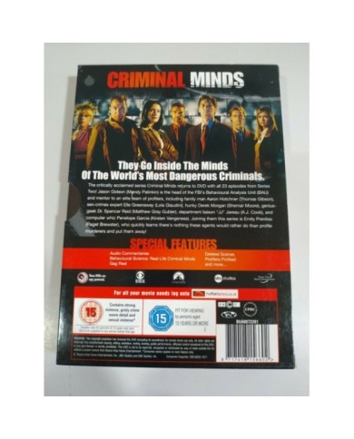 Mentes Criminales Segunda Temporada 2 Completa - 6 x DVD Espa?ol Ingles - 3T