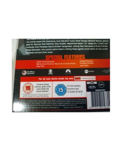 Mentes Criminales Segunda Temporada 2 Completa - 6 x DVD Espa?ol Ingles - 3T