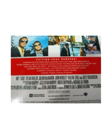 Nip Tuck Complete First Season - 5 x DVD Region 1 - Ingles Subt Espa?ol - 3T