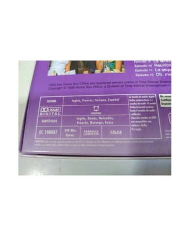 Sexo en Nueva York Primera Temporada 1 Completa - 2 x DVD Espa?ol Ingles - 3T