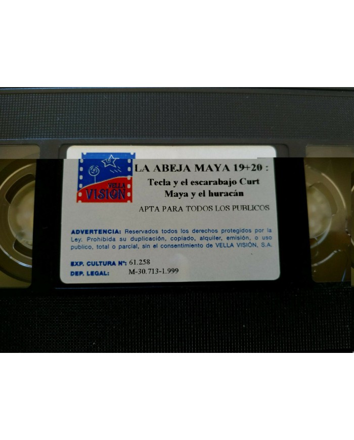 La Abeja Maya Coleccion 20 Episodios 1999 - 10 x VHS Cinta Tape Espa?ol - 2T