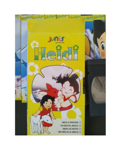Heidi Coleccion 52 Episodios 2001 Hayao Miyazaki 15 x VHS Cinta Tape Espa?ol 2T