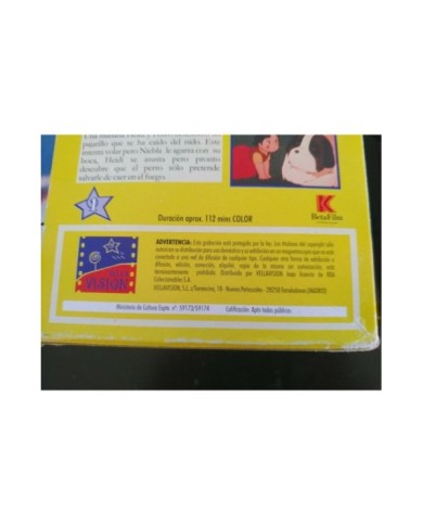 Heidi Coleccion 52 Episodios 2001 Hayao Miyazaki 15 x VHS Cinta Tape Espa?ol 2T