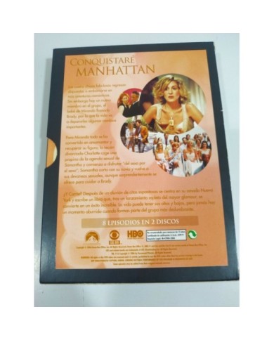Sexo en Nueva York Quinta Temporada Completa - 2 x DVD Castellano English - 3T