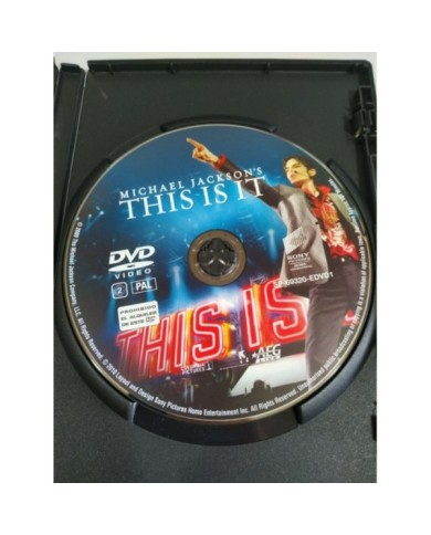 Michael Jackson This is It - DVD Ingles Espa?ol Region 2 - 3T