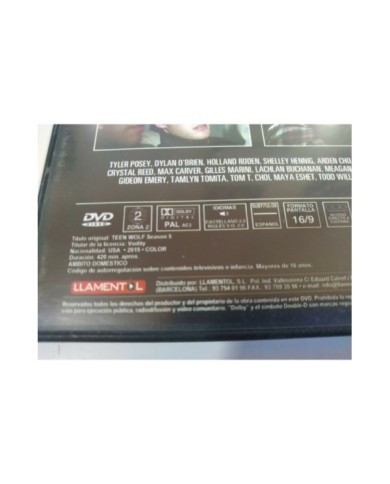Teen Wolf Quinta Temporada Parte 1 - 3 x DVD Espa?ol Ingles - 3T