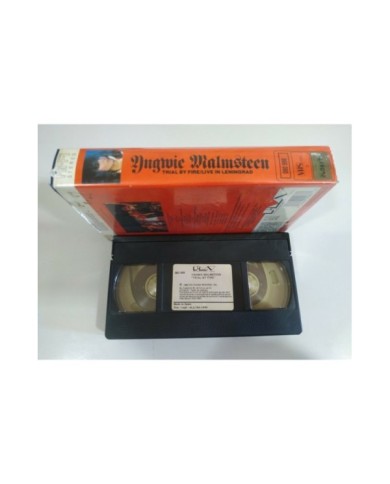 Yngwie J Maslmsteen Trial By Fire Live in Leningrad 1989 - VHS Cinta Tape - 4T