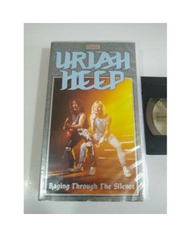 Uriah Heep Raging Through The Silence 1989 UK Edition - VHS Cinta Tape - 3T