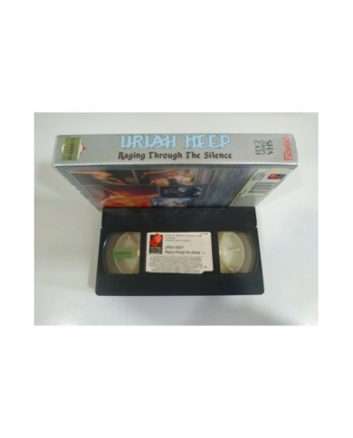 Uriah Heep Raging Through The Silence 1989 UK Edition - VHS Cinta Tape - 3T
