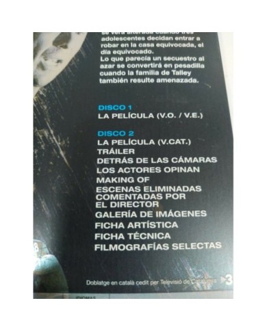 Hostage Bruce Willis Steelbook - 2 x DVD + Extras Espa?ol English - 3T Hostage Bruce Willis Steelbook - 2 x DVD + Extras Espa?ol English - 3T