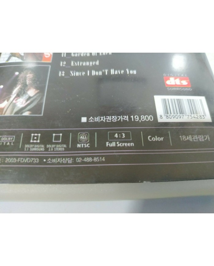 Guns N Roses Welcome To The Videos China Edition - DVD Region 0 All - 2T