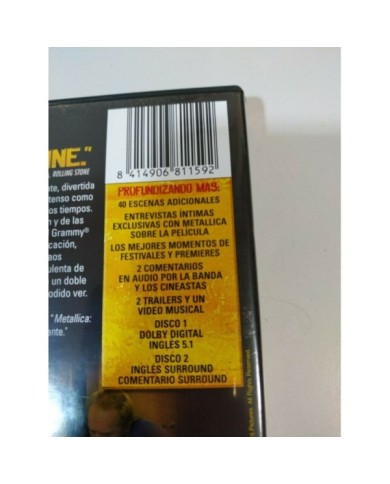 Metallica Some Kind of Monster - 2 x DVD + Extras + Postales Region 2 - 3T