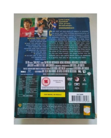Smallville The Complete Fourth Season - DVD Ingles region 2 - 3T