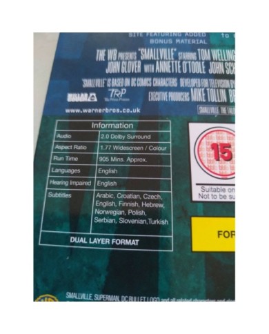 Smallville The Complete Fourth Season - DVD Ingles region 2 - 3T