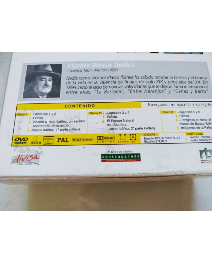 Ca?as y Barro Serie TV - 3 x DVD + Extras Espa?ol Ingles region All - 2T