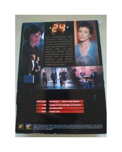 24 Primera Temporada 1 Completa Sutherland - DVD Espa?ol Ingles region 2 - 3T