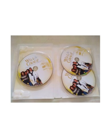 Will & Grace Cuarta Temporada 4 Completa - 3 x DVD Espa?ol Ingles Region 2 - 3T