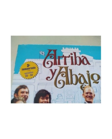 Arriba y Abajo Tercera Temporada - 4 x DVD Espa?ol Ingles region 2 - 3T