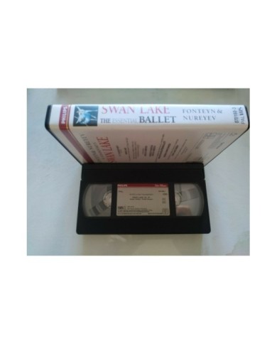 Swan Lake Fonteyn & Nureyev Tchaikovsky Essential Ballet - VHS Cinta Tape - 4T