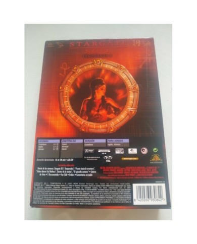Stargate Sg 1 Temporada 1 Richard Dean - DVD Espa?ol Ingles Region 2 - 3T