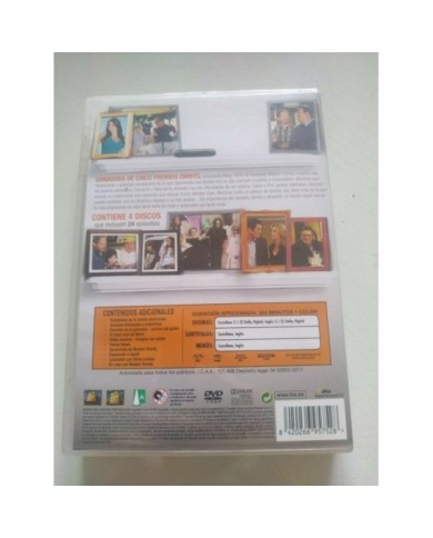 Modern Family Segunda Temporada 2 Completa - 4 x DVD Espa?ol Ingles Region 2 3T