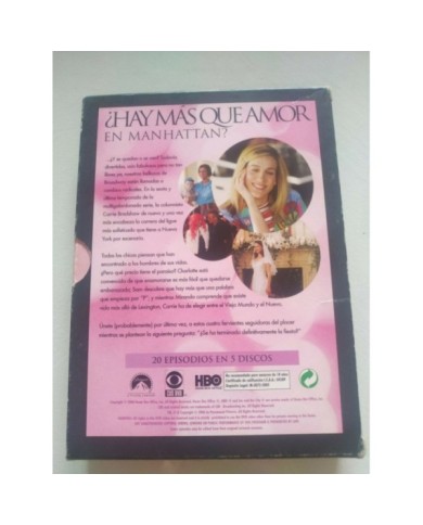 Sexo en New York Sexta Temporada 6 Completa - DVD Espa?ol Ingles Region 2 - 2T