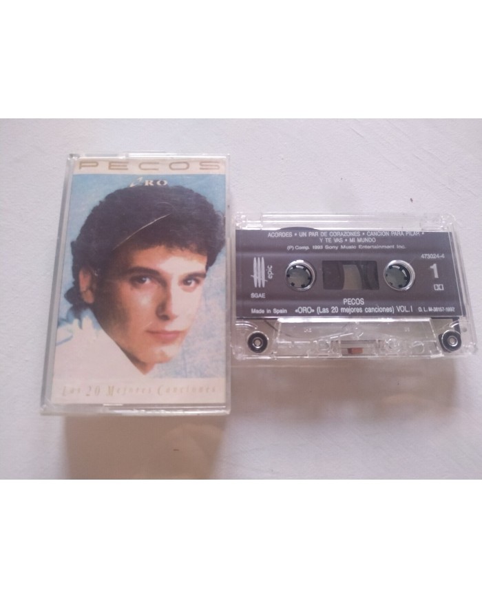 Pecos Oro Las 20 Mejores Canciones Vol I + II - 2 x Cinta Tape Cassette 2T