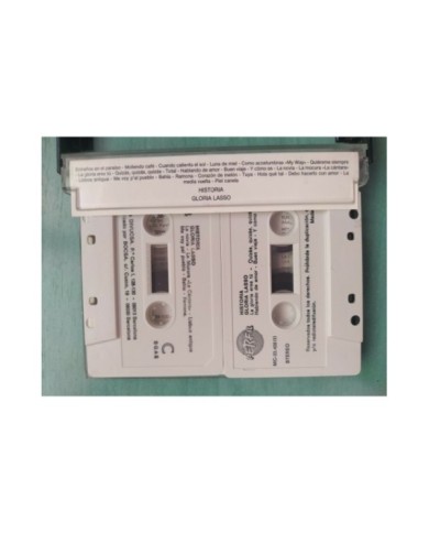Gloria Lasso Historia 1991 Spain Edition - 2 x Cinta Tape Cassette - 2T